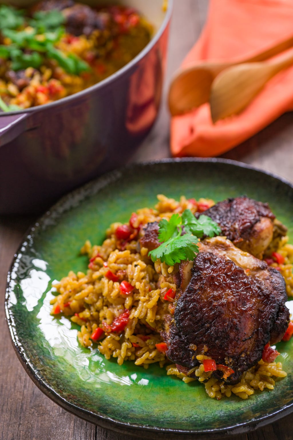 Here are my tricks for making the BEST Arroz con Pollo, an easy and delicious one-pot meal.