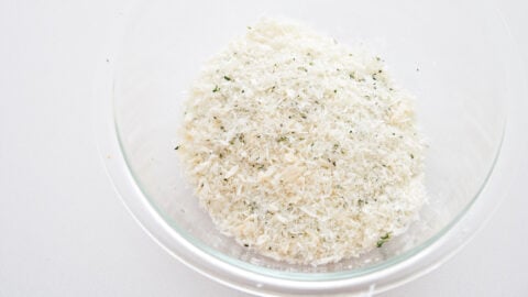 Seasoned breadcrumbs for Chicken Parmesan