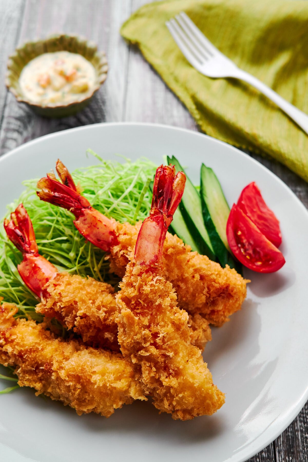 With plump shrimp encased in a cracklingly crisp panko crust, this Ebi Fry, or Japanese fried shrimp, is easy but insanely good!