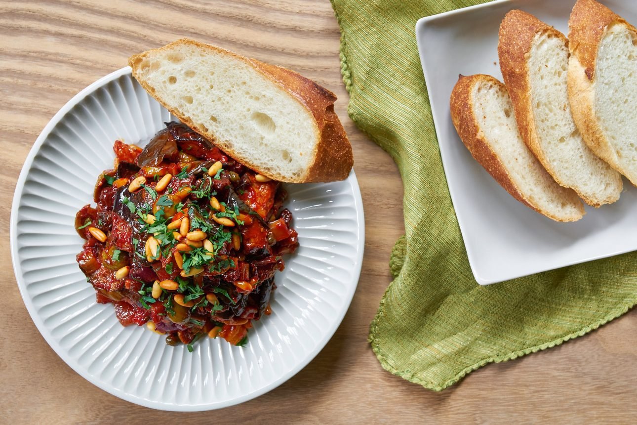 A simple Sicilian Caponata that comes togehter in under 30 minutes.