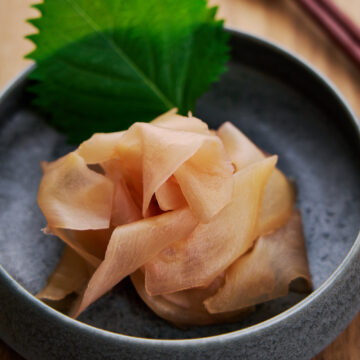 Gari, or sushi ginger, is an easy, refreshing pickled condiment made with young ginger, vinegar, sugar, and salt.