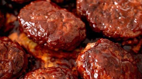 The best glazed Hamburg Steak recipe.