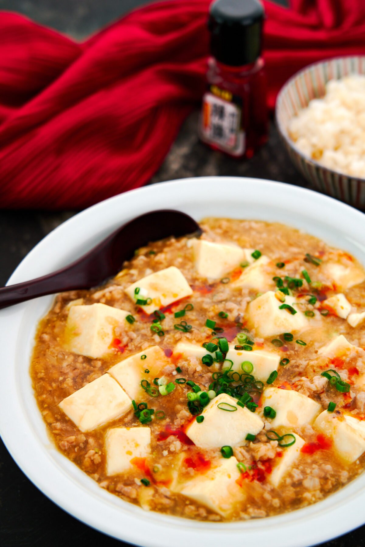 With silky tofu in savory meat sauce, this Japanese Mapo Tofu is an easy mild alternative to the classic Sichuan dish.