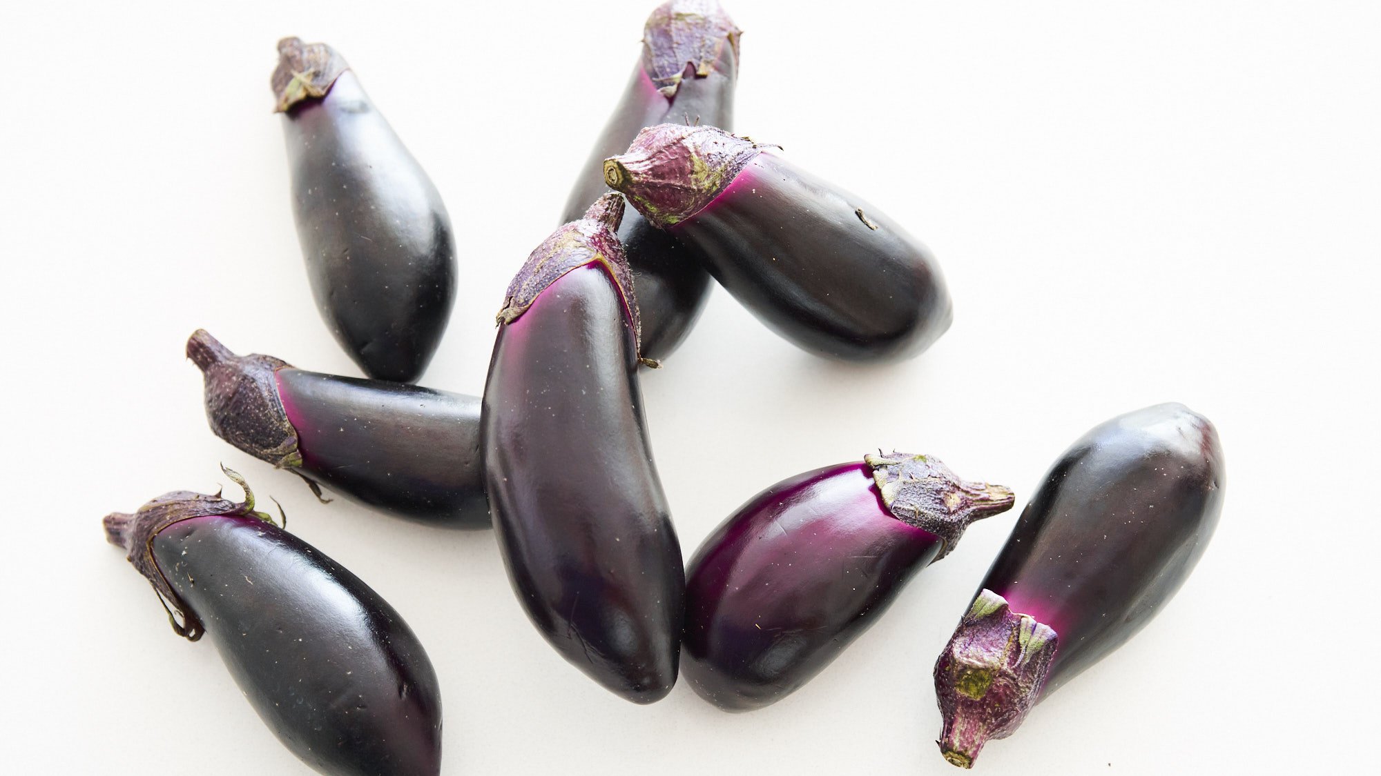 Whole eggplant for Mutabbal