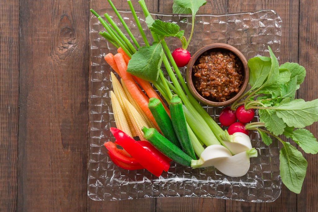 Niku miso is the perfect dip for spring vegetables.