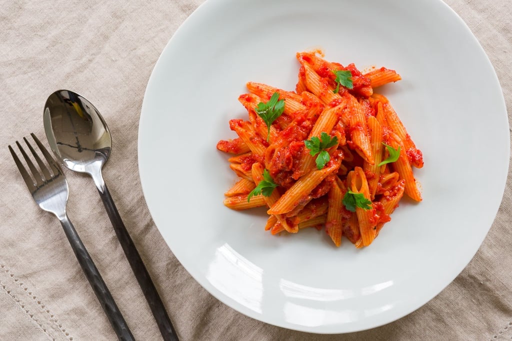 Learn my tricks for making an easy and delicious Penne all'Arrabbiata.