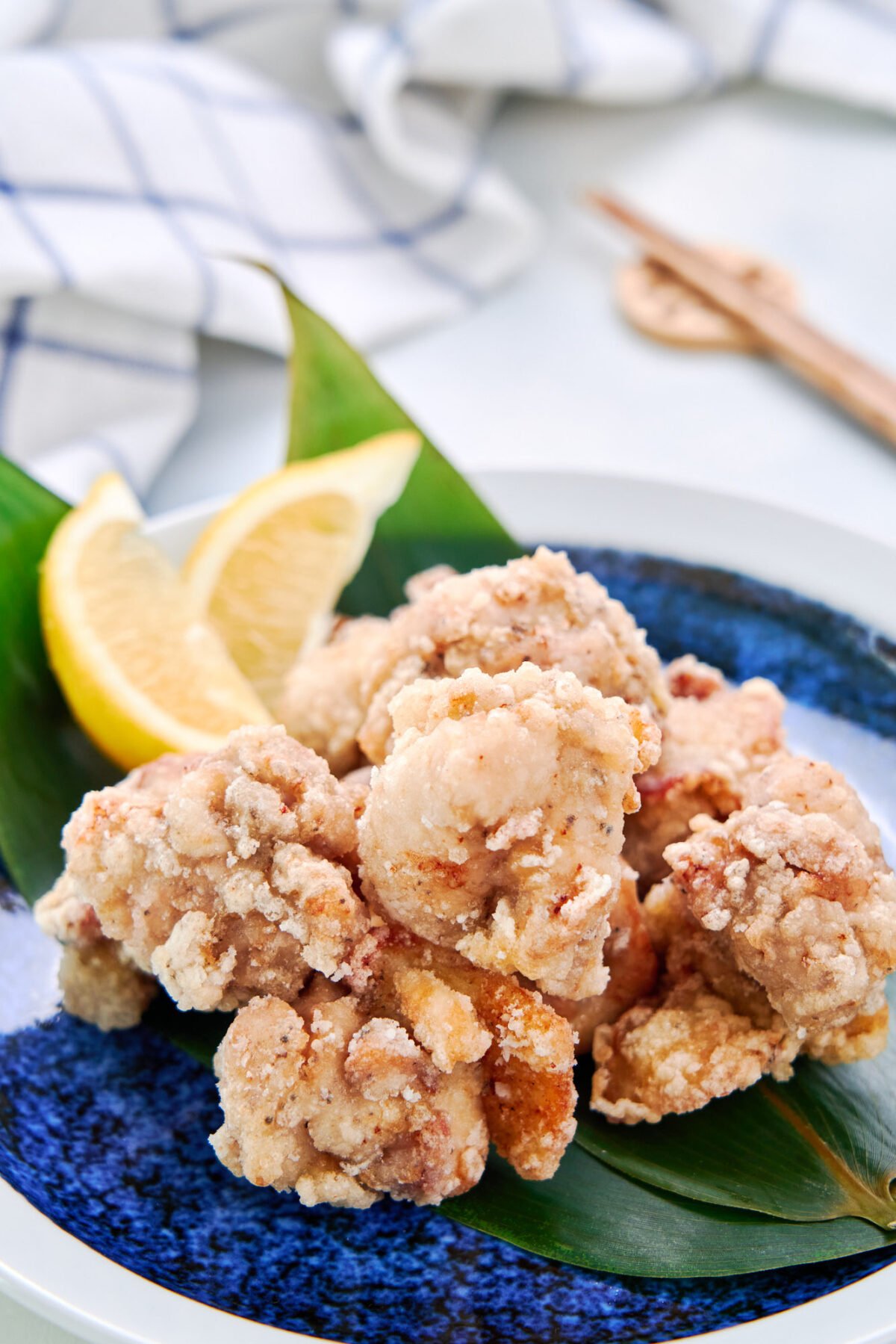 Ultra crispy on the outside and juicy and packed with umami on the inside Shio Karaage is a delightfully simple Japanese fried chicken.