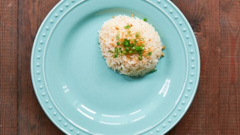 Sinangag (garlic fried rice) is the base of any good Filipino breakfast.