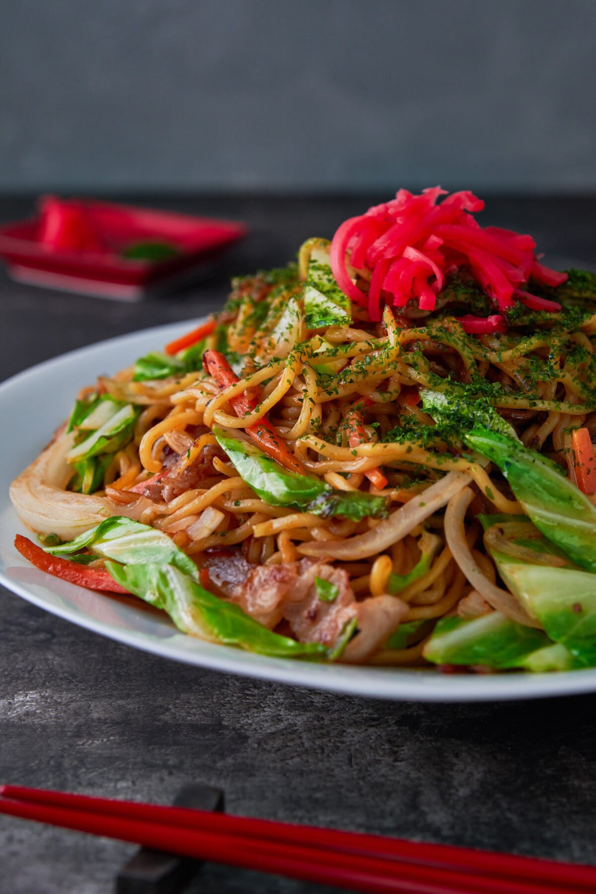 This Yakisoba is an easy Japanese noodle stir-fry that comes together in just 10 mintues from ingredients that are available everywhere.